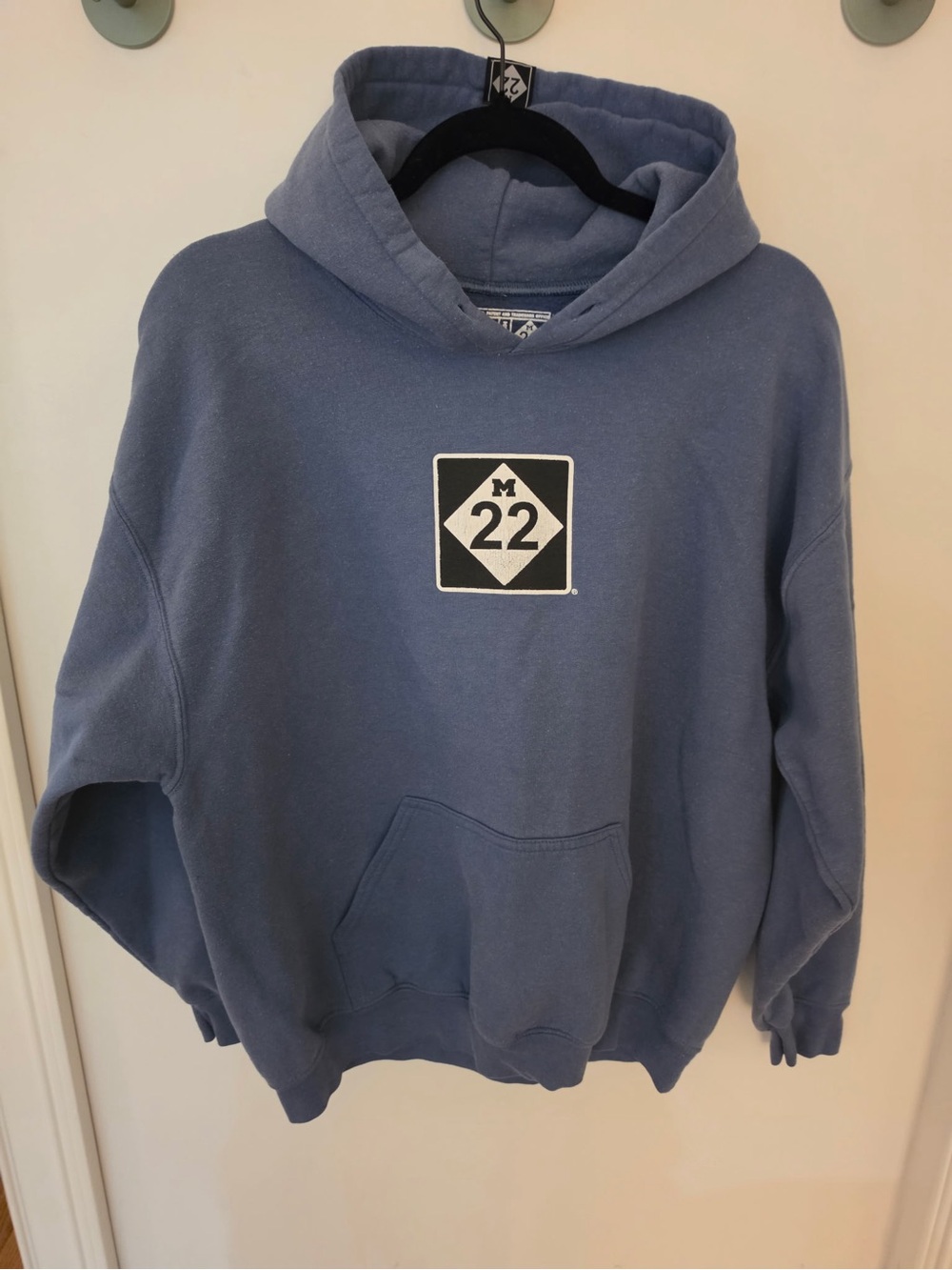 Men's/Women’s Blue Hooded Sweatshirt